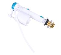 Holibanna Valve Arrivée Eau Cuivre pour Wc Robinet Réglable à Bouton Poussoir Système de Chasse Eau Silencieux avec Réglage de Débit Accessoire Salle de Bain Compatible