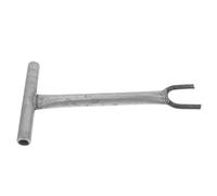Holibanna Valve Wheel Wrench Long Handle Multifunctional Water Tool Key With Opening For Accurate Valve Control And Home Plumbing Maintenance