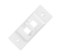 Holibanna Verrouillage De L'interrupteur De Sécurité Bascule Voiture Couvertures De Sortie De Sécurité Bloqueur Lumière Entourer Changer Alarme Garde Nuit Pouvoir Coin Anti Blanche Plastique