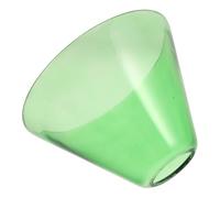 Holibanna Vintage Verre Abat-jour Suspendu Vert Petit Cache Lampe pour Lampe de Table et Lustre Mural Ambiance Rétro pour Chambre Séjour Cuisine Restaurant Hôtel