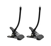 Holicfun Lot de 2 supports de fixation flexibles pour caméra de sécurité Blink, Ring, Arlo, Eufy, Wyze, Google Nest Cam, Simplisafe Caméra extérieure et plus encore, noir