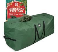 Holiday Cheer Sac de rangement pour sapin de Noël - Sac de rangement robuste pour sapin de Noël artificiel jusqu'à 2,3 m de haut, imperméable avec poignées durables et fermeture éclair - Sac de