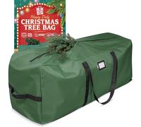 Holiday Cheer Sac de rangement pour sapin de Noël (vert, convient à un sapin de 2,75 m)