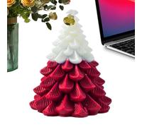 Holiday Christmas Candles - Decorative Scented Candle Set for Seasonal Home Décor | Slow Burning Wax with Warm Fragrance, Elegant Jar Design for Table Centerpieces Bedroom or Living Room Display