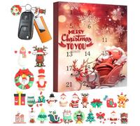 Holiday Countdown - 3d Collectible Ornaments, 24 Days Countdown to Christmas | Perfect for Home, Living Room, Apartment, School, Party, Winter Celebration, Family Gathering, Seasonal Decor, 24x24x4cm