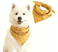 Holiday Dog Bandana Scarf - Triangle Polyester, Machine Washable, Multi-Size S/M/L for Small Medium Large Dogs - Perfect for Christmas Party Photo Props Pet Gift