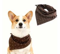 Holiday Dog Bandana Scarf - Triangle Polyester, Machine Washable, Multi-Size S/M/L for Small Medium Large Dogs - Perfect for Christmas Party Photo Props Pet Gift