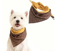 Holiday Dog Bandana Scarf - Triangle Polyester, Machine Washable, Multi-Size S/M/L for Small Medium Large Dogs - Perfect for Christmas Party Photo Props Pet Gift
