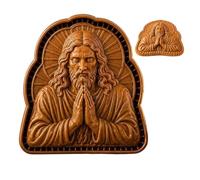 Holiday Dough Press - Food Grade Mold, Polymer Shell, Nonstick Hand | Mini Hand Pie Molds Hand Pie Molds Non-stick ReSoap Candle Art Crafting Food Grade Cutter Chocolate Cake Party Classroom Home