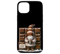 Holiday GNOME for Men and Boys Love Chocolate and Hot Cocoa Coque pour iPhone 15 Plus