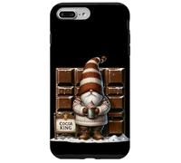 Holiday GNOME for Men and Boys Love Chocolate and Hot Cocoa Coque pour iPhone 7 Plus/8 Plus