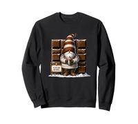 Holiday GNOME for Men and Boys Love Chocolate and Hot Cocoa Sweatshirt