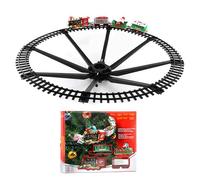 Holiday Hanging Railway Set with Lights Sounds Interactive Fun Versatile Decor for Holiday