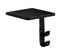 Holiday Hook Display - Mantle Stocking Hanger | Metal Grip Design with No Slip Base, Sleek Profile Finish, Compact Weight Support for Seasonal Setup in Indoor Fireplace Shelf Table Stair Use