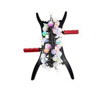 Holiday Light Rouleau de rangement - Support de rangement polyvalent avec poignée rotative, outil de rangement robuste | Rangement portable de décoration de Noël pour rallonge, cordes, fils