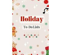 Holiday List 'To Do' Notebook: A 6x9 portable notebook designed to help you stay organized through your holidays, whatever you celebrate.