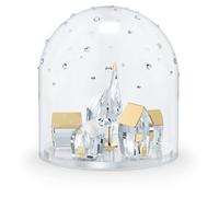 Holiday Magic Cloche de verre Village hivernal OS