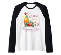 Holiday Spirit Cocktail Club Making Sprits Bright Christmas Manche Raglan