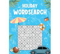 Holiday Wordsearch book for all | seniors, adults and kids | Fun puzzle games for everyone!: More fun for holiday lovers!