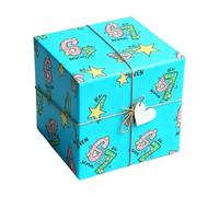 Holiday Wrapping Paper - Lot de 67 feuilles de Noël amusantes | Funny Christmas Meme and Mystery Santa Designs | Parfait pour anniversaire, festival, fête, stocking stuffers, amis, enfants, Adu