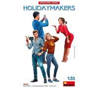 Holidaymakers Figurine 1:3 5 Plastique Model Kit Miniart