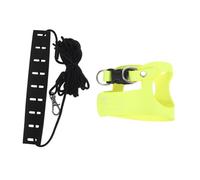 HOLIDYOYO 1 Ensemble Écureuil Main Tenant La Corde Animaux Copain Harnais Gilets Tout Petit pour Gilet Furet Race Animal De Compagnie Laisse Lapin Qui Marche à La Corde Light Green Cuir