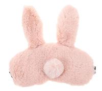 HOLIDYOYO 1 ensemble Masque de Sommeil Peluche pour Masque Oculaire Cartoon Multi Cache Œil Doux pour Sommeil Réparateur Accessoire de Voyage et Pratique