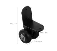 HOLIDYOYO 1 Paire de roulettes Pivotantes Silencieuses Renforcées en Caoutchouc pour Haut-Parleur et Chariot Audio roulettes Industrielles de Rechange Frein Adaptées pour Valises de