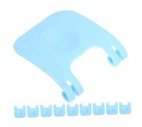 HOLIDYOYO 10 pièces Clips de Fixation pour Cages de Petits Animaux Connecteurs Robustes avec Fentes Antidérapantes pour Lapins Hamsters Chiots et Oiseaux Accessoires DIY pour Cages de