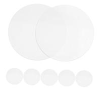 HOLIDYOYO 10 pièces Disques Acryliques Ronds Épais pour DIY Découpe Facile pour Ornements et Supports Créatifs