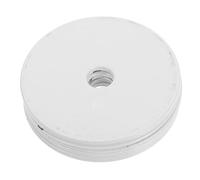 HOLIDYOYO 10 pièces Lot de Accessoires Lampe Rondes Fer Blanc Anneaux de Collerette pour Abat-jour Base Lampe Robuste et Réutilisable pour Pied et Lampadaire Salon