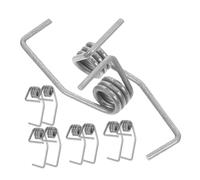 HOLIDYOYO 10 Pièces Lot de ressorts de porte de réfrigérateur compatibles Rfbebc Ac Tc charnières robustes pour réparation et étanchéité