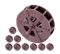 HOLIDYOYO 10 Pièces Roue de Fontaine de Table Rotative, Pièce Décorative | Plastique, Usage Intérieur, Compatible Pot Céramique, pour Scène Zen et Remplacement de Roue