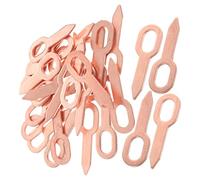 HOLIDYOYO 100 pièces Anneaux de Débosselage pour Réparation Carrosserie Rondelles de Soudure pour Extraction Bosses Voiture Accessoires pour Soudeuse Point Kit de Remplacement pour Tôle