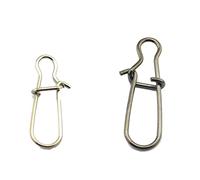 HOLIDYOYO 100 pièces Connecteur Leurres de Pin de Sécurité pour Assemblage et Hameçon Accessoire Pratique avec Emerillon