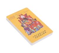 HOLIDYOYO 10pièces Amulet Taisui Or Lot de Cartes Feng Shui pour Carte WU Sui De Année du Serpent Idéale pour Collectionneurs Et Amateurs Art Culturel