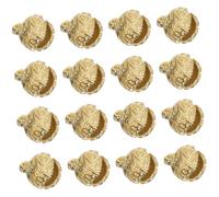 HOLIDYOYO 12 pièces Petites Cloches Laiton Vintage pour Bijoux DIY Grelots pour Bracelets Colliers Porte Clés Décoration de An et