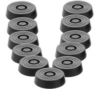 HOLIDYOYO 12 pièces Roues Caoutchouc pour Aspirateur Antichoc Silencieuses Accessoires de Remplacement avec Amortissement pour Nettoyage Confortable et Protection des Meubles