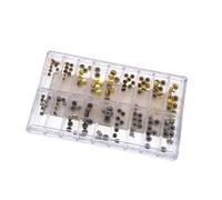 HOLIDYOYO 140 Pièces Kit de Réparation Montre Couronne Tube Cuivre