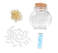 HOLIDYOYO 1ensemble Bouteille à Messages Créative avec Capsules Idée Originale pour Mariage Anniversaire Et Noël