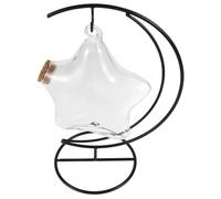 HOLIDYOYO 1ensemble Bouteilles De Transparent avec Support pour Bouteilles De Décoration pour Origami Et Microlandscape pour Souvenirs Uniques