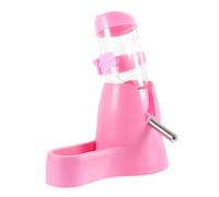 HOLIDYOYO 1ensemble Distributeur Eau pour Petits Animaux avec Support Fontaine à Eau pour Hamster Et Cobaye Réservoir De Accessoire Pratique pour Alimentation des Rongeurs