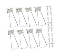HOLIDYOYO 1ensemble Support Arrière De Cadre Photo Stand Stable Et Compact pour Cadres Photos Facile à Installer avec Supports Et Vis pour Expositions Et Décorations