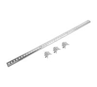 HOLIDYOYO 1ensemble Support De Clayette Inoxydable Clips De Réfrigérateur Et Supports De Congélateur Kit Pratique Pour Remplacement De Clayettes Facile à Installer Et Durable Compatible