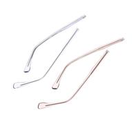 HOLIDYOYO 2 Ensembles Transparent Metal Glasses Legs Replacement Durable Crystal Eyeglass Arms For Spectacle Frame Repair Lightweight And Slip