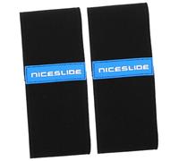 HOLIDYOYO 2 Paires Couvre Chaussures de Roller Protection Élastique Antidérapante Protège roulettes pour Patins à Glace et Vitesse