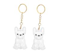 HOLIDYOYO 2 Pièces Boîte de Rangement Transparent pour Poils de Chien Porte-clés Capsule Souvenir Mini Urne Porte-Charm Mémoire Animaux Boîte de Conservation Portable pour Poils et Cendres