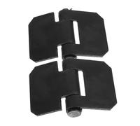 HOLIDYOYO 2 pièces Charnières Métalliques Épaisses pour Portes Lourdes Paumelles Soudables Renforcées Lot pour Portes de Remorque et Camping-car Support Haute Résistance