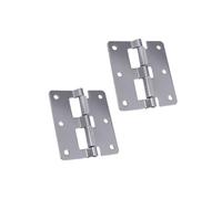 HOLIDYOYO 2 pièces Charnières Valise Silencieuses Fer Accessoires Remplaçables pour Valisette Voyage Métal Anti-rouille Charnières Plates Pratiques pour Sacs à Roulettes