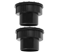HOLIDYOYO 2 pièces Couvercle de Ventilation pour Climatisation Rv Évent Rond Gris Conception Étanche et Durable Installation Facile pour Camping Yacht